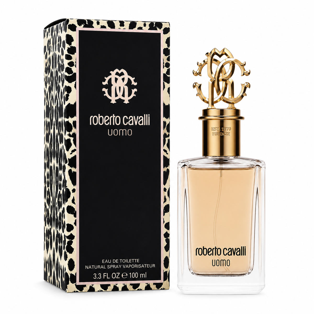 Roberto Cavalli Uomo Homme Eau de Toilette 100ml