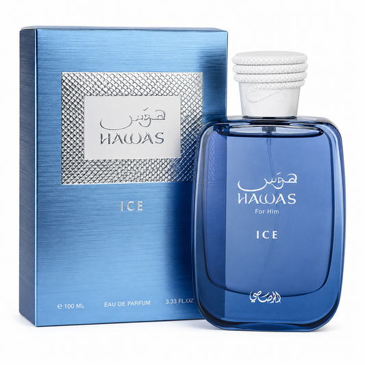 Hawas Ice – Eau de Parfum Homme 100ml