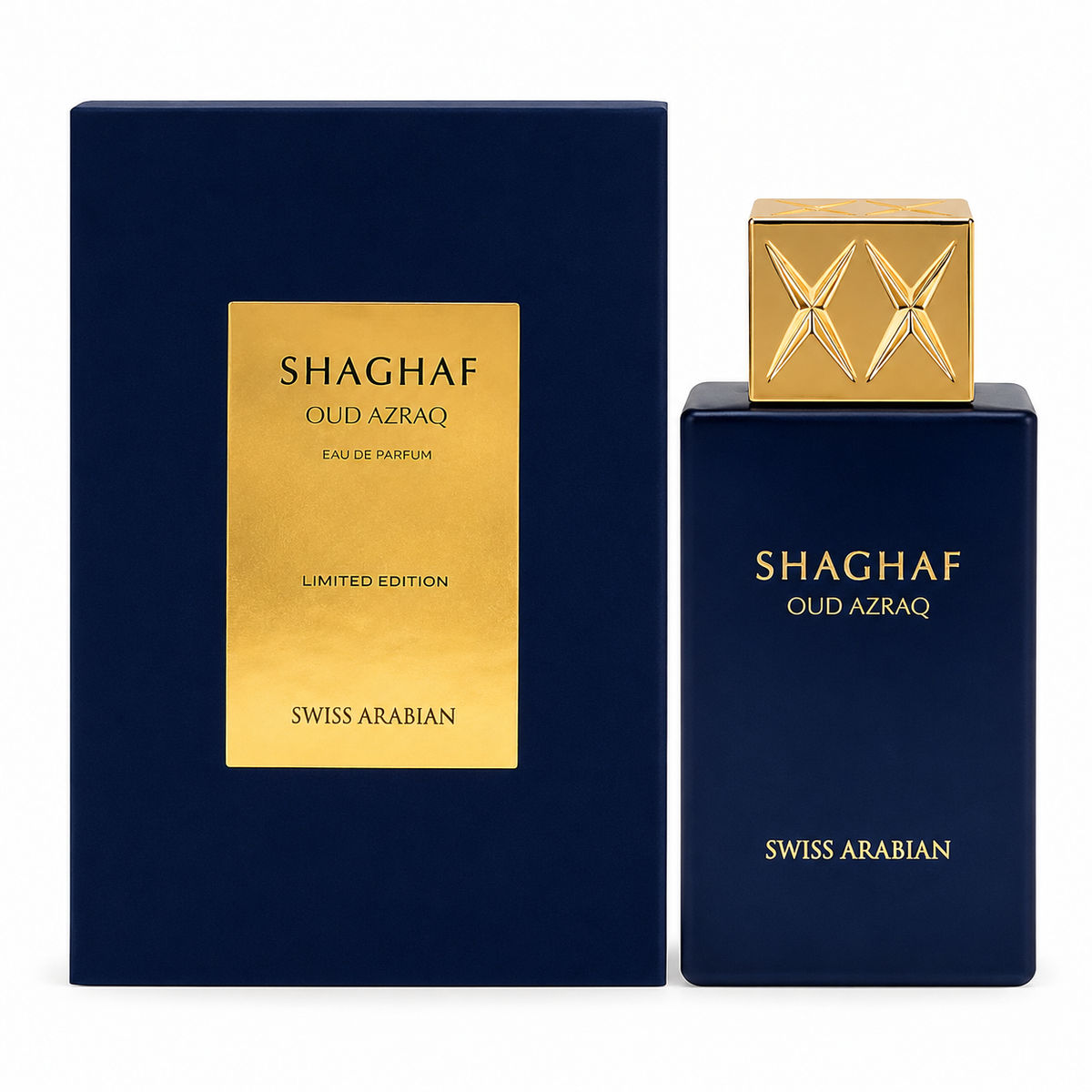 Shaghaf Oud Azraq — Unisex Eau de Parfum 75ml