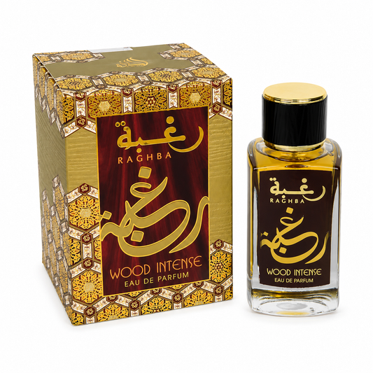 Lattafa Raghba Wood Intense – Eau de Parfum Homme 100ml